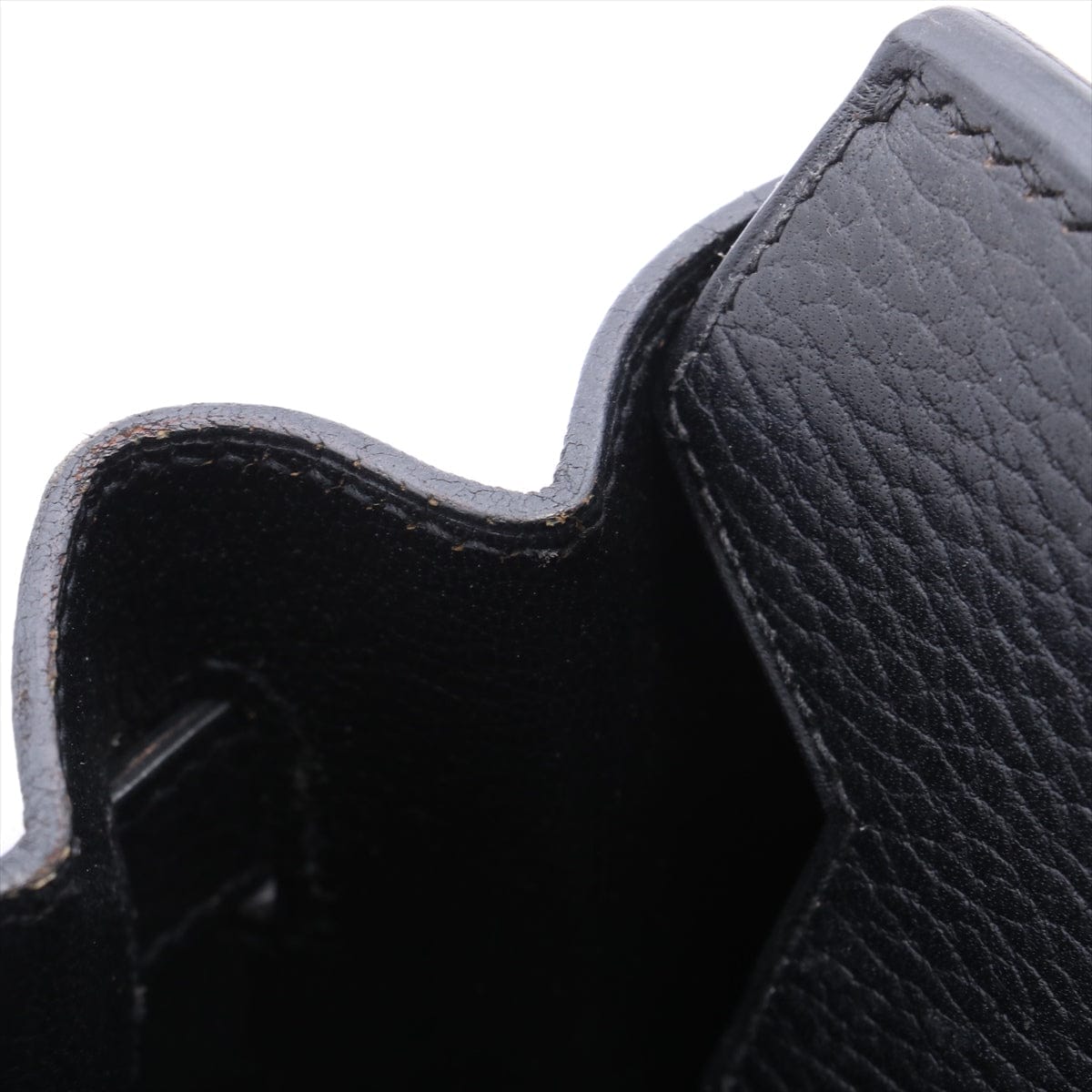 HermÃ¨s Birkin 30 Black Pebbled Leather Gold Harware