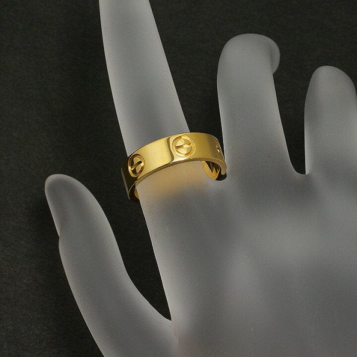 Cartier 18Kt Yellow Gold Love Ring Size 52