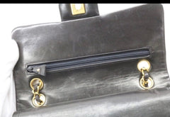 CHANEL Double Flap 23 Gold Hardware Lambskin Shoulder Bag