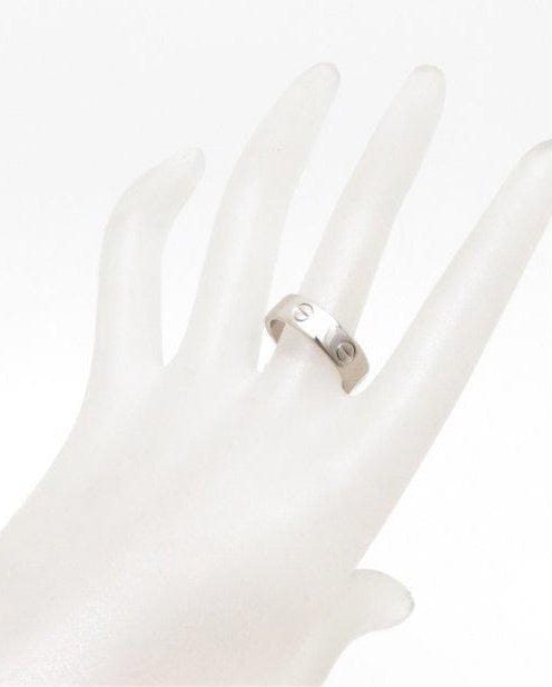 Cartier Love Ring 18KT White Gold #56/ US 7.5