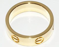 Cartier 18KT Yellow Gold Love Ring Size 54
