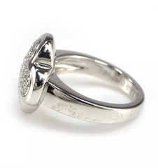 Van Cleef & Arpels VCA Diamond Pure Alhambra Ring Sz 5.5