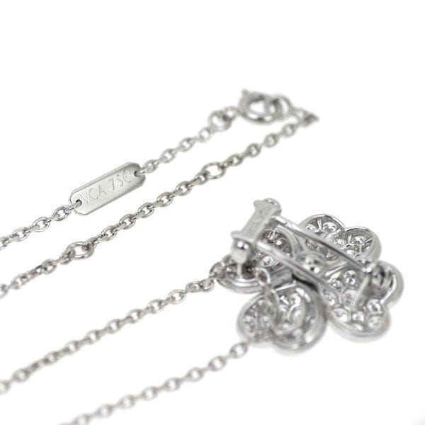 Van Cleef & Arpels Cosmos Diamond 18KT White Gold Necklace