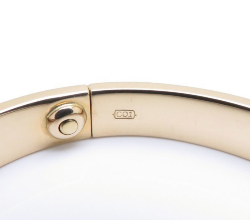 Cartier Love Bracelet 18KT Yellow Gold #16 Screw Motif