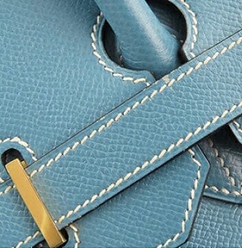HermÃ¨s Birkin Bleu Jean Togo Leather w/ GHW