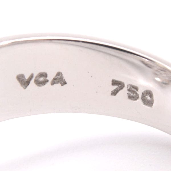 Van Cleef & Arpels VCA Diamond Cosmos Flower High-Jewelry 18KT Gold Ring