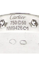 Cartier Full 6 Diamond Love Ring Sz 5.25