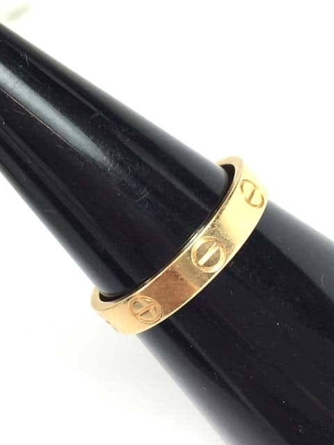 Cartier Mini Wedding Love Ring 18KT Yellow Gold #54/ 7