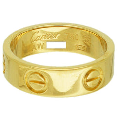 Cartier 18Kt Yellow Gold Love Ring Size 52