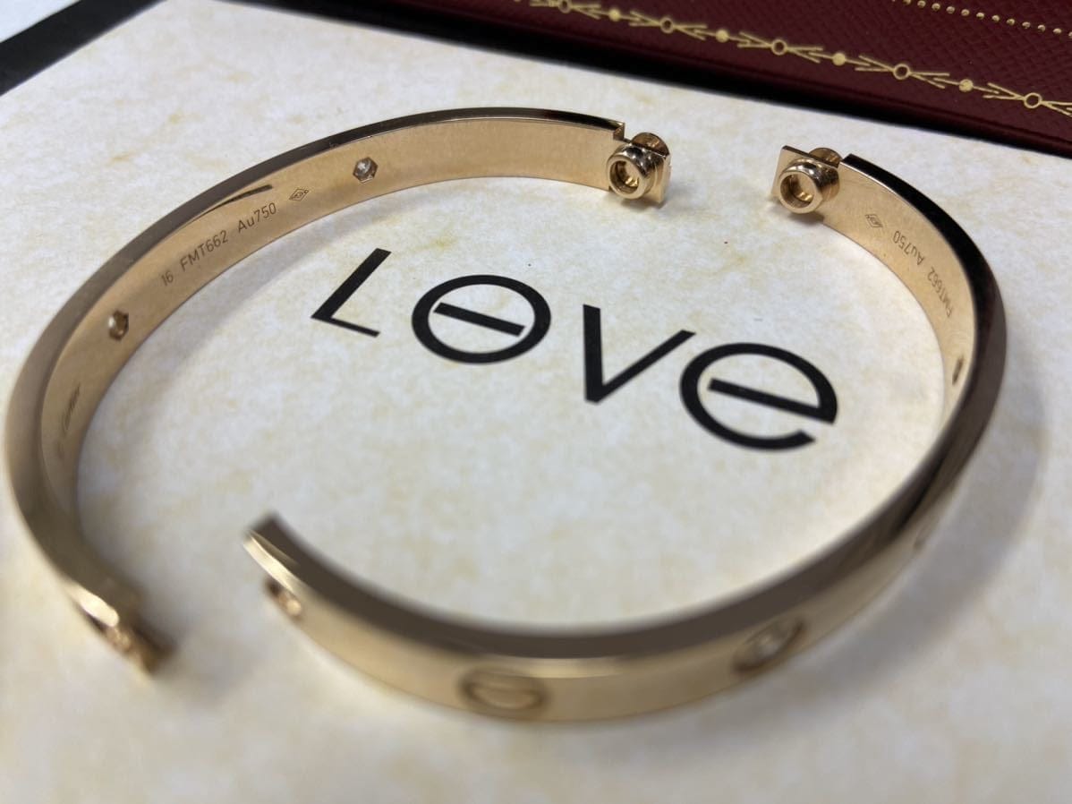 Cartier Love Bracelet Diamond 18KT Pink Gold #16
