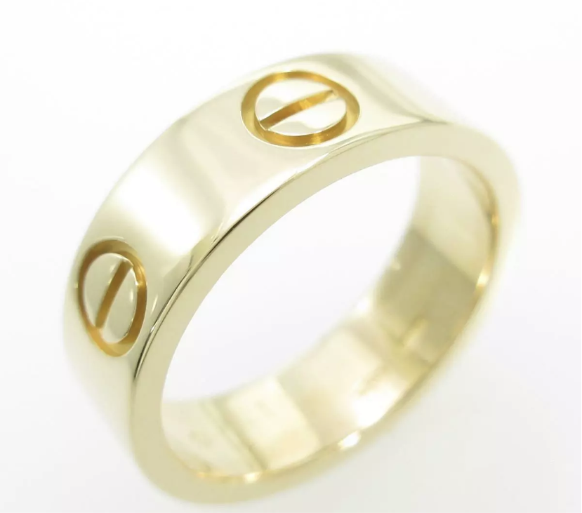 Cartier 18KT Yellow Gold Love Ring Size #50/ US 5