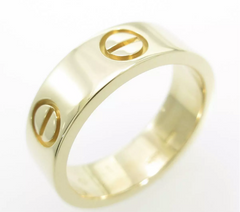 Cartier 18KT Yellow Gold Love Ring Size #50/ US 5