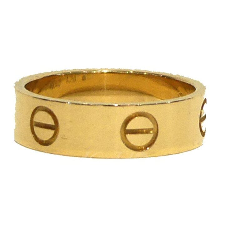 Cartier 18KT Yellow Gold Love Ring Size 54