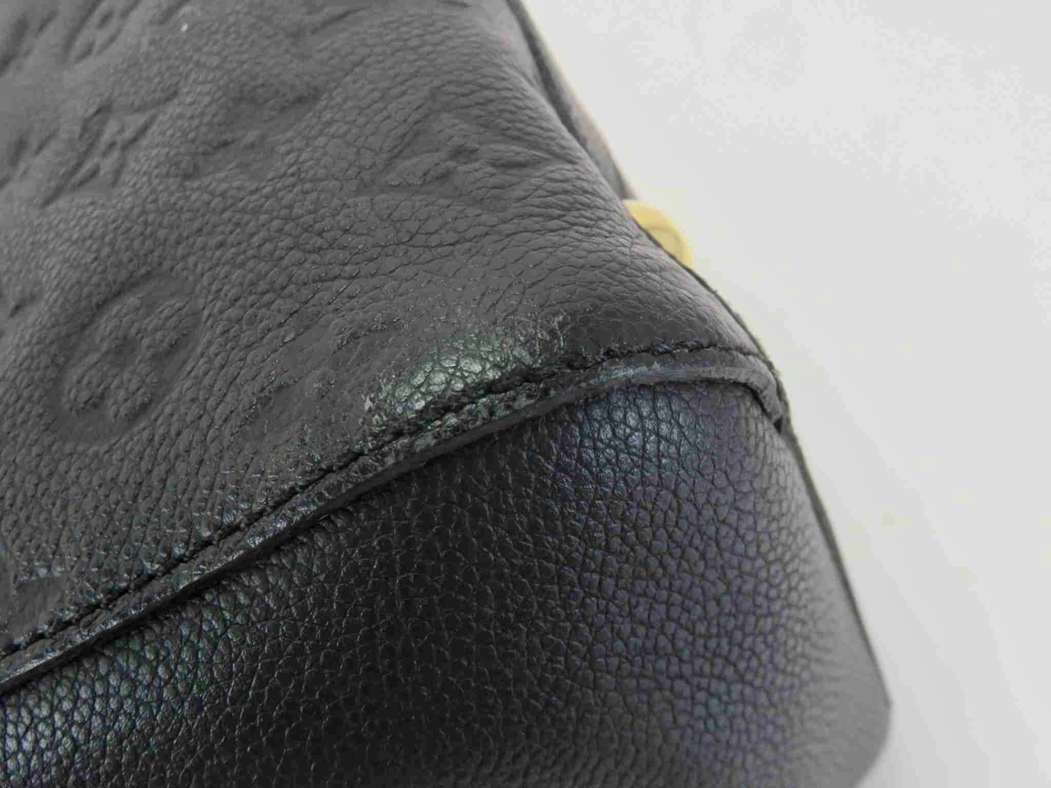 Louis Vuitton Black Empriente Monogram Montaigne Handbag