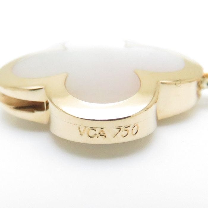 Van Cleef & Arpels Pure Alhambra Mother of Pearl 9 Motif Necklace