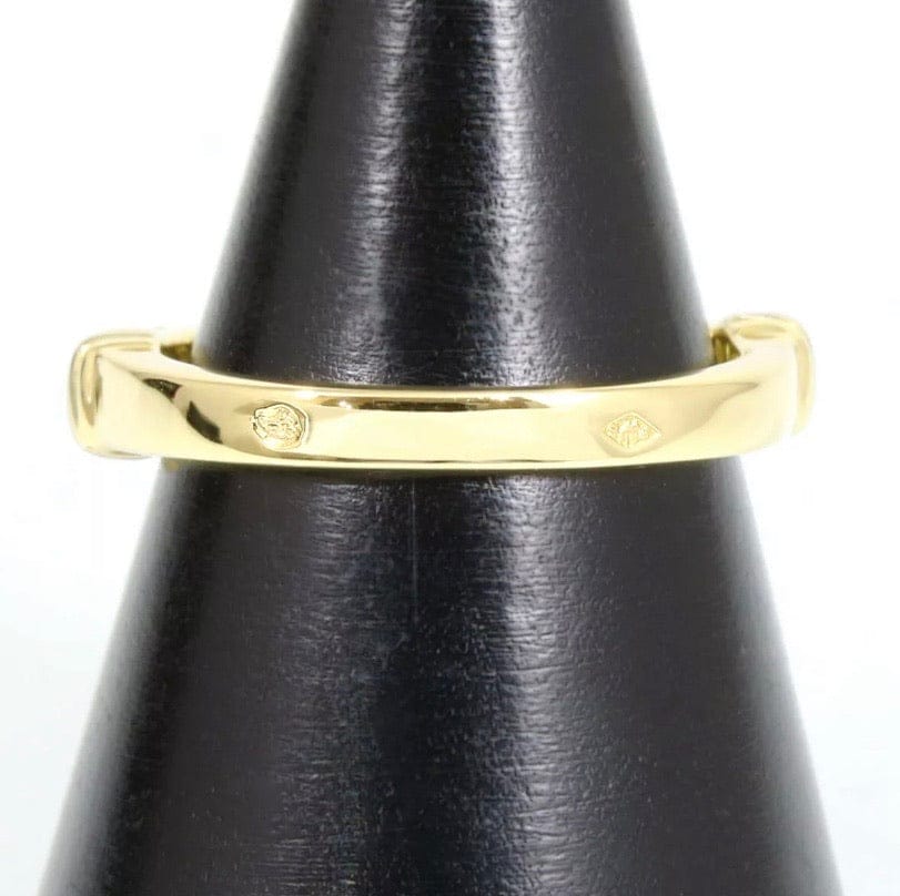 Cartier Contessa Diamond 18KT Gold Ring Sz. 5.5-6