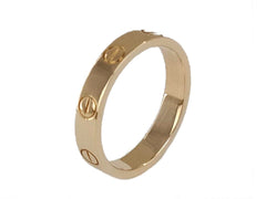 Cartier wedding / Mini Love Ring 18KT Yellow Gold #52/ 6