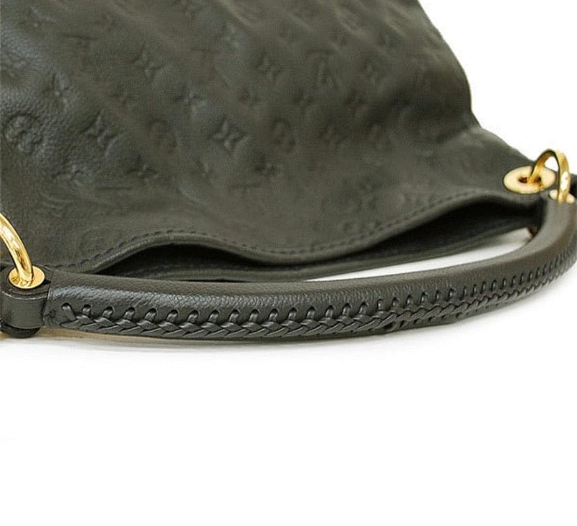 Louis Vuitton Black Leather Artsy MM Handbag