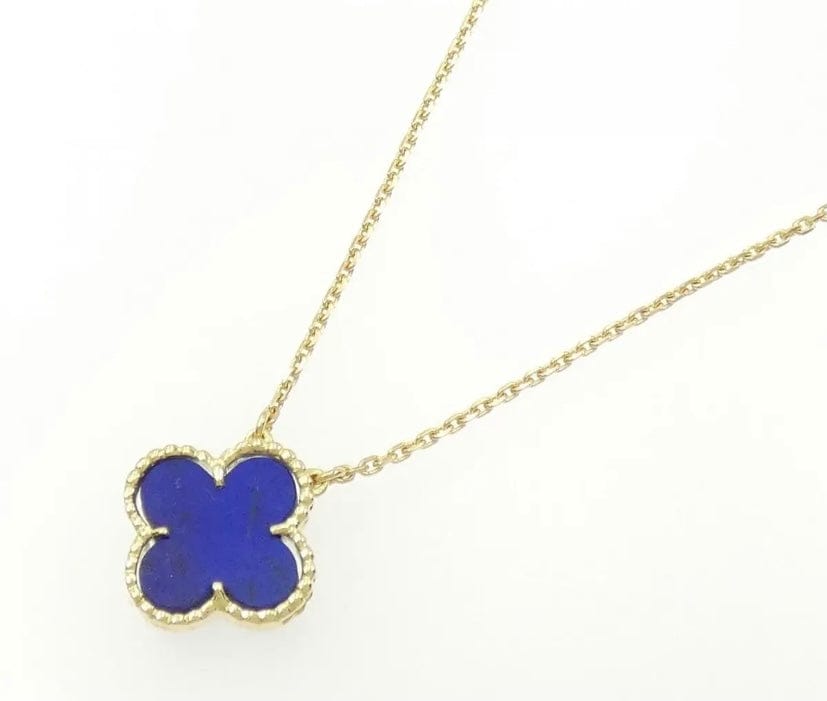 Van Cleef & Arpels Lapis Lazuli Vintage Alhambra Necklace