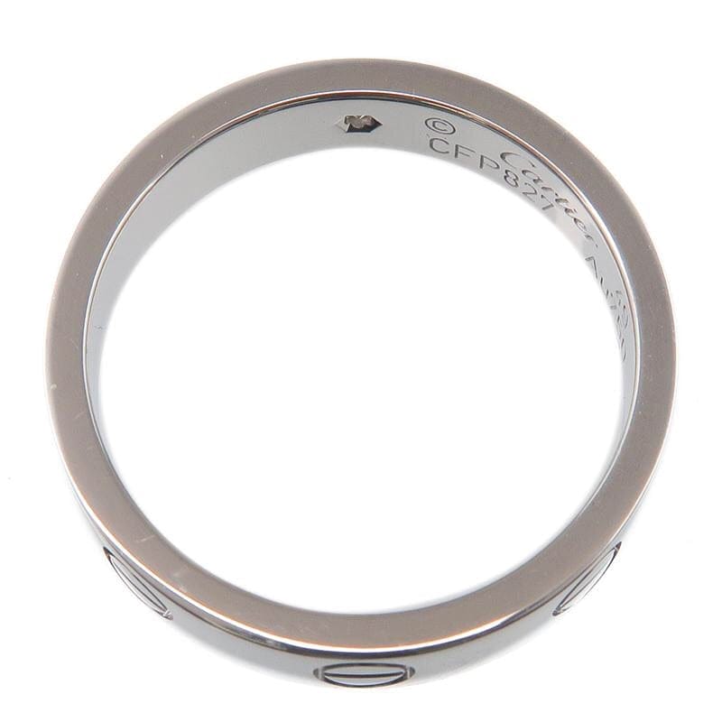 Cartier 1P Diamond 18KT Gold Mini Love Ring