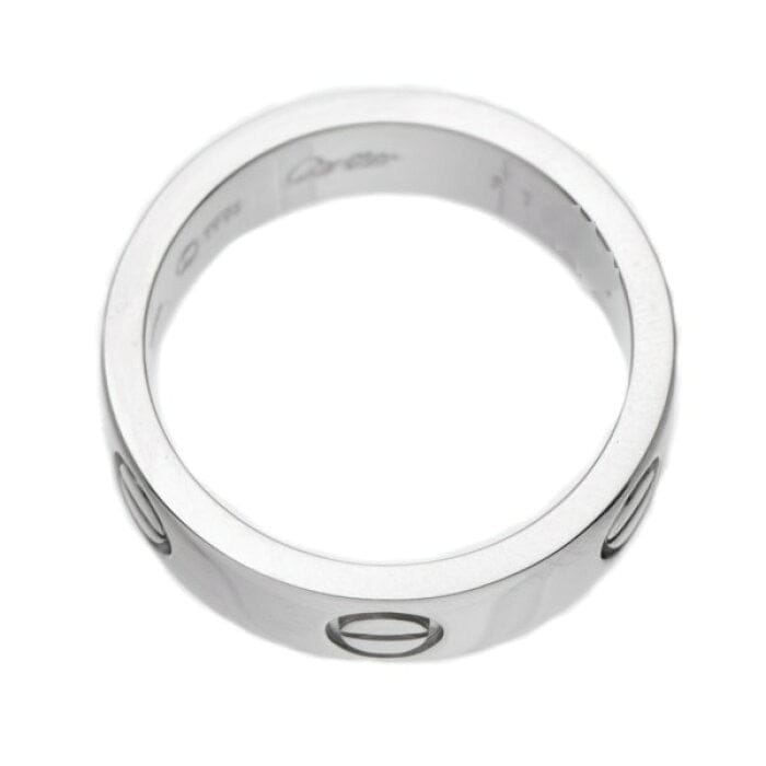 Cartier Love Ring 18KT White Gold #54/ US 6.5