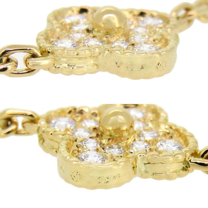 Van Cleef & Arpels Diamond Vintage Alhambra Bracelet