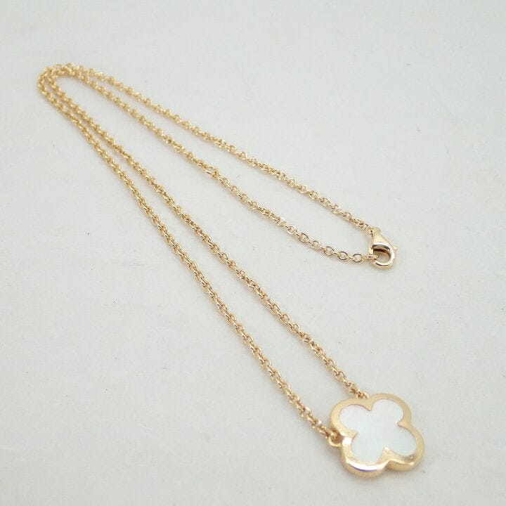 Van Cleef & Arpels Pure Alhambra Mother of Pearl Necklace