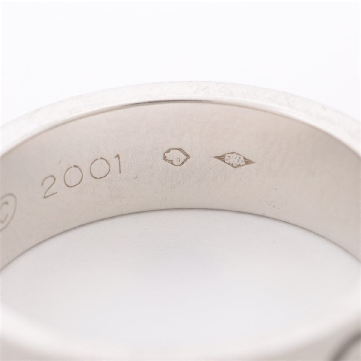 Cartier Platinum Love Ring Size 52/ 6