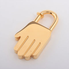 Hermès Gold Anne De La Main 2002 Cadena Padlock