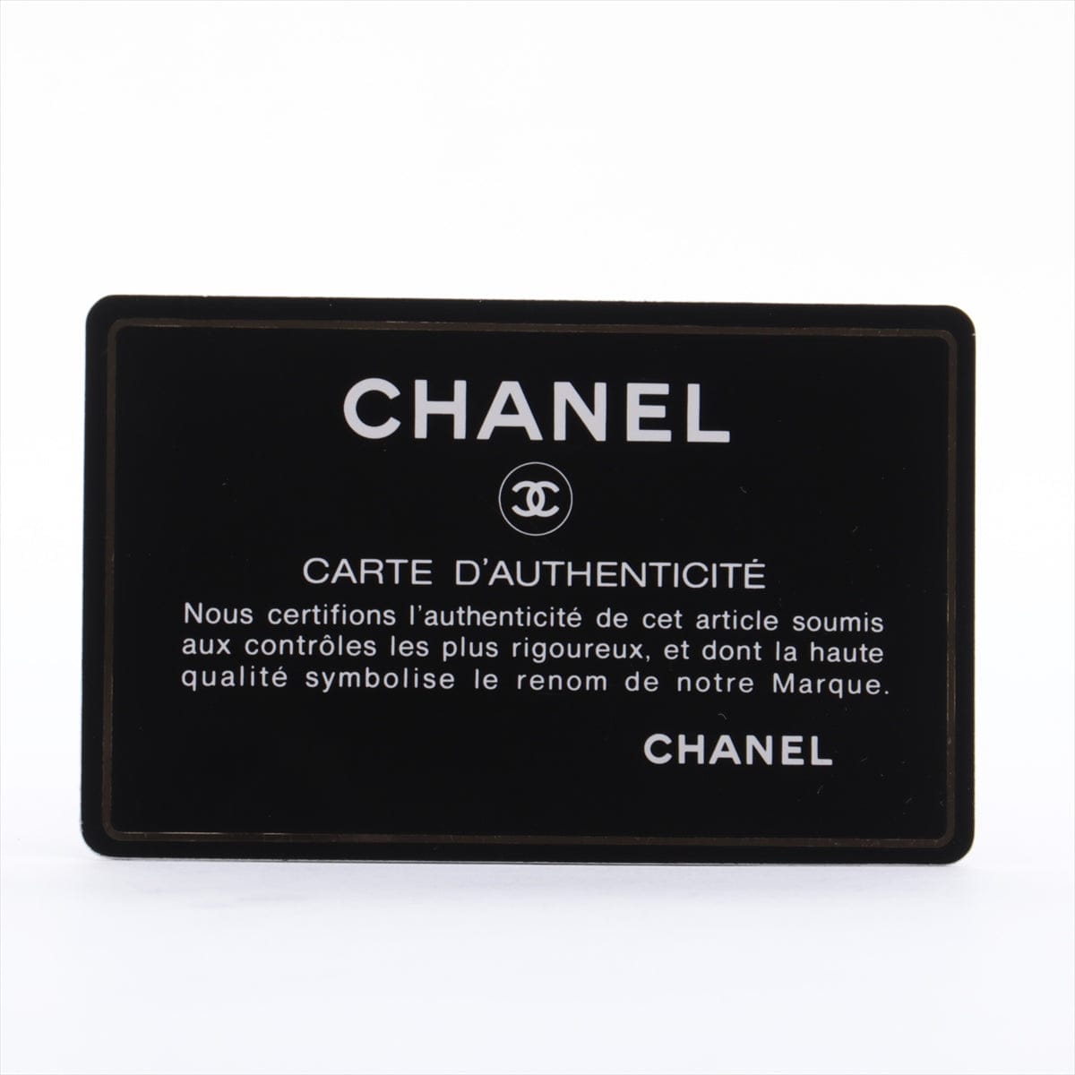 CHANEL Black Lambskin GHW Double Flap