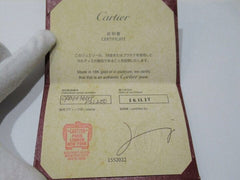 Cartier 4 Diamond 18KT Rose Gold Love Bracelet, Size 19 W/ Cert
