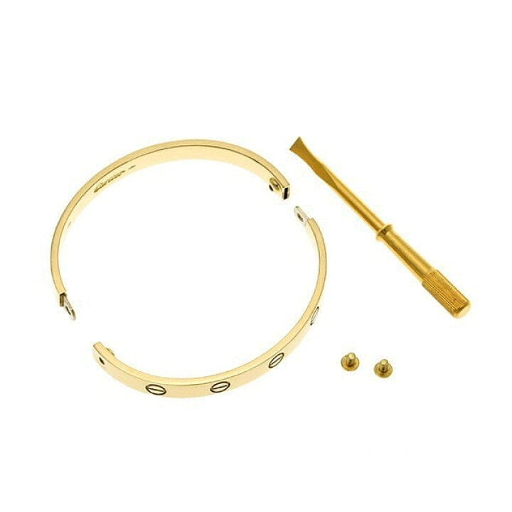 Cartier 18KT Yellow Gold Love Bracelet Size #16
