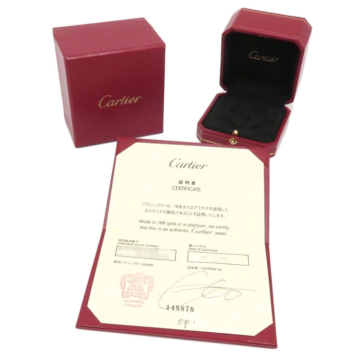 Cartier Caresse Dâ€™Orchidees Diamond Onyx White Gild Ring 5