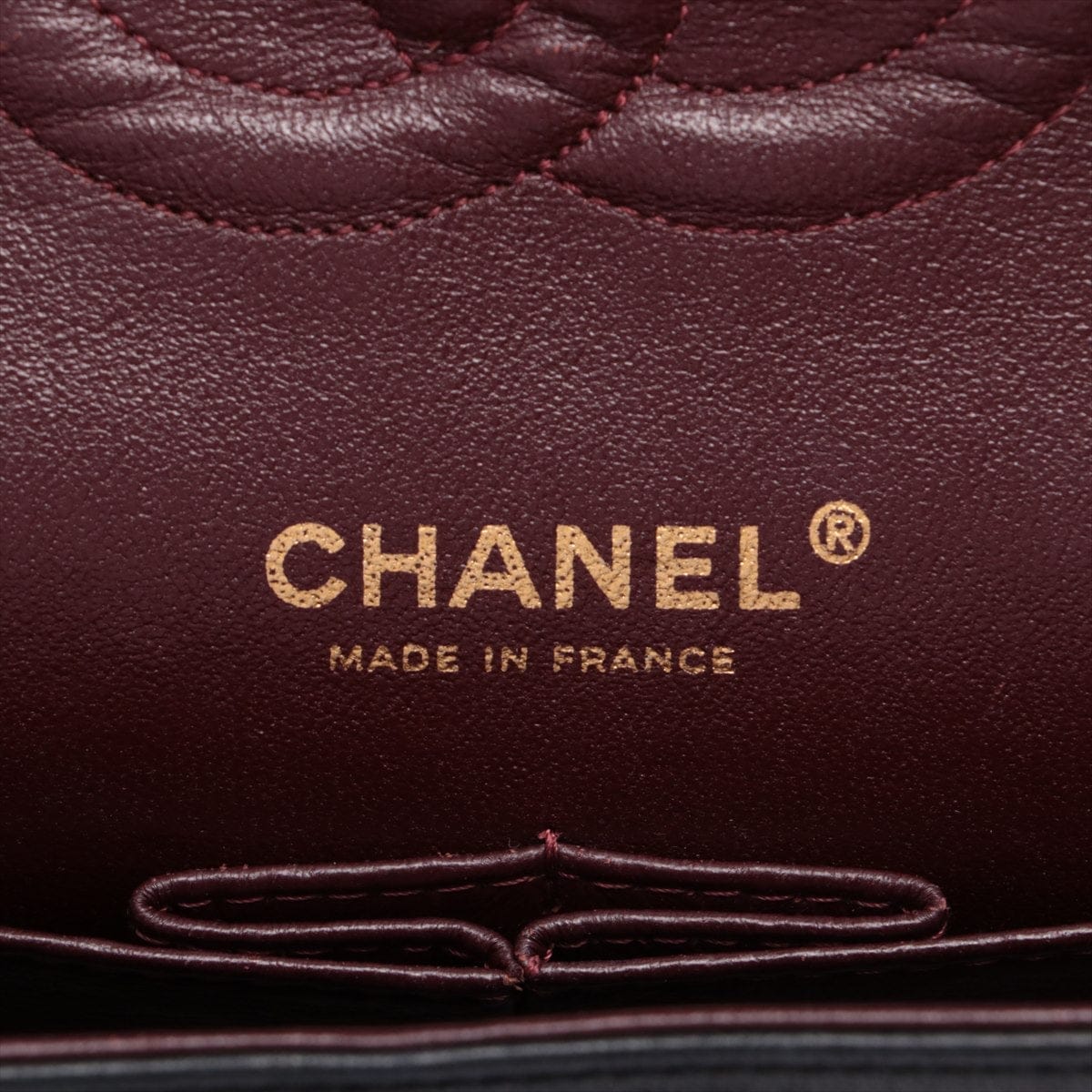 CHANEL Black Lambskin 25 GHW Double Flap Bag
