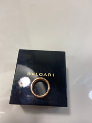 Bvlgari 18KT Rose Gold Parentesi Ring Size #50/ US 5
