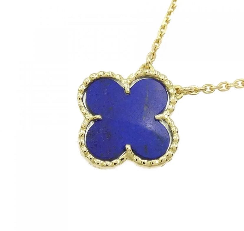 Van Cleef & Arpels Lapis Lazuli Vintage Alhambra Necklace