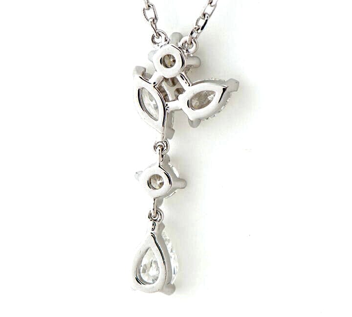 Cartier High-Jewelry 1.70ct Diamond Blossom 18KT White Gold Necklace