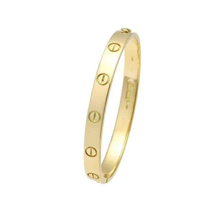 Cartier 18KT Yellow Gold Love Bracelet Size #16