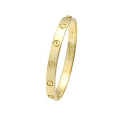 Cartier 18KT Yellow Gold Love Bracelet Size #16