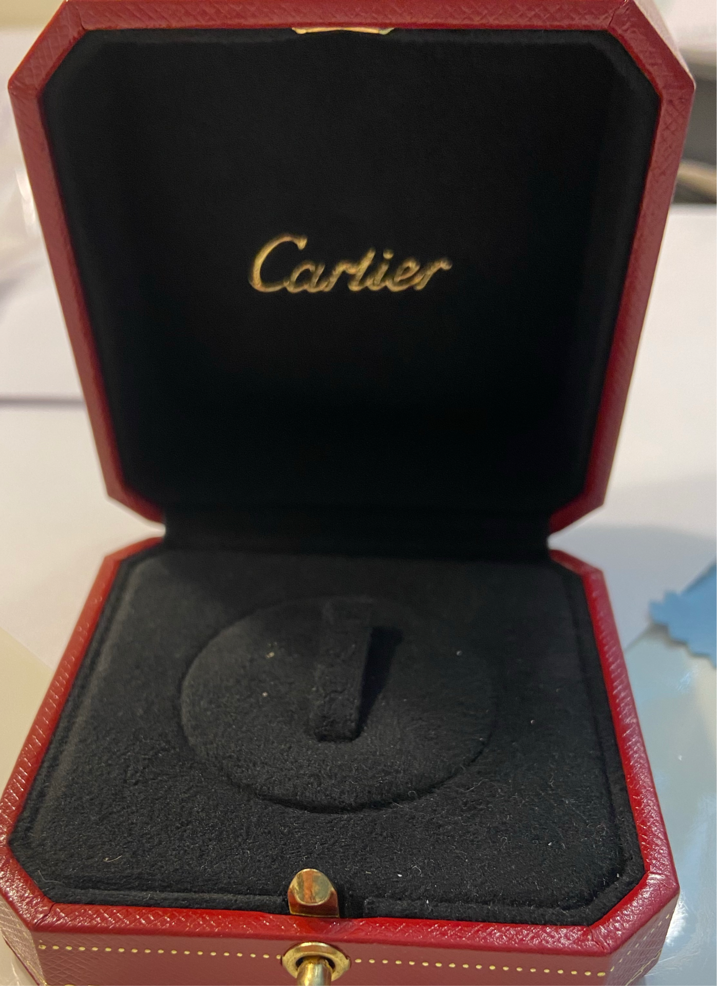 Cartier Walking Panthere 1970â€™s 18KT White & Yellow Gold Ring Size #54/ 6.5