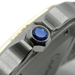 Cartier Santos de Cartier LM 18KT Yellow Gold & Stainless Steel Watch