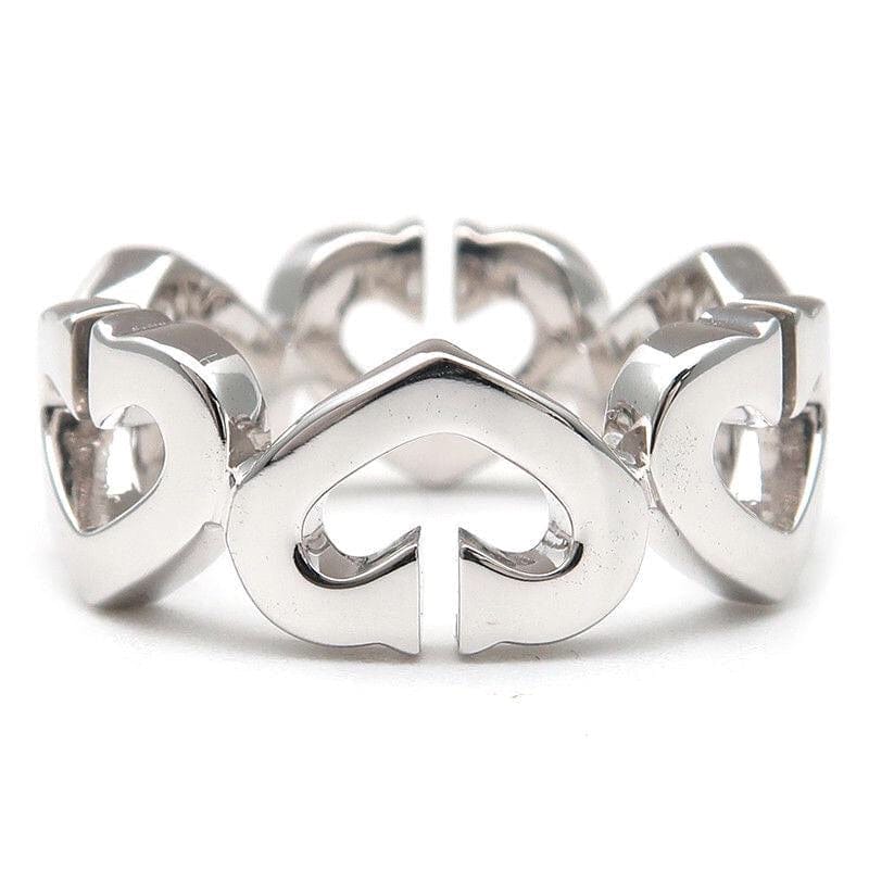 Cartier C Heart Diamond 18KT Gold Ring
