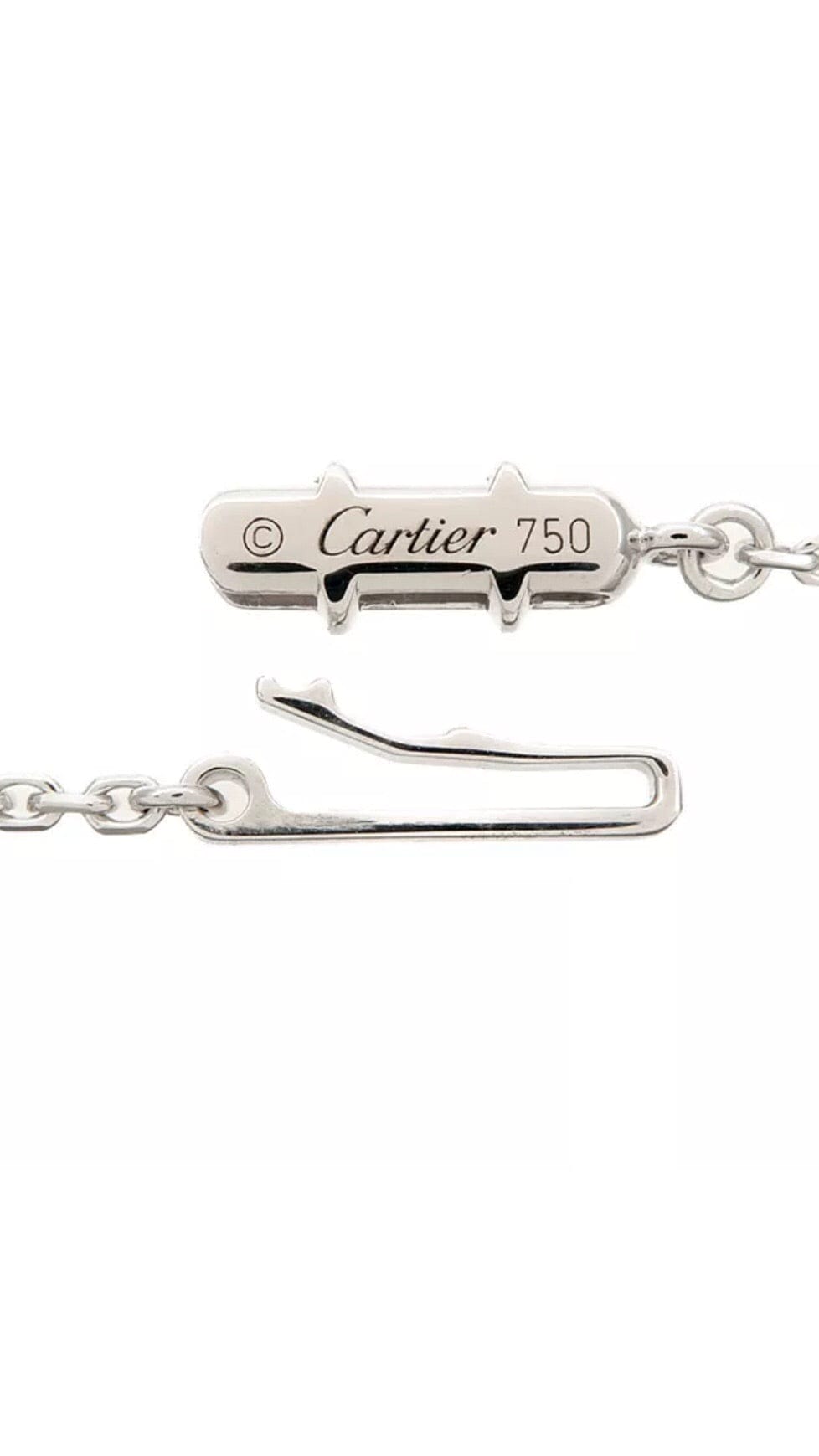 Cartier C Heart 18KT Gold & Diamond Necklace