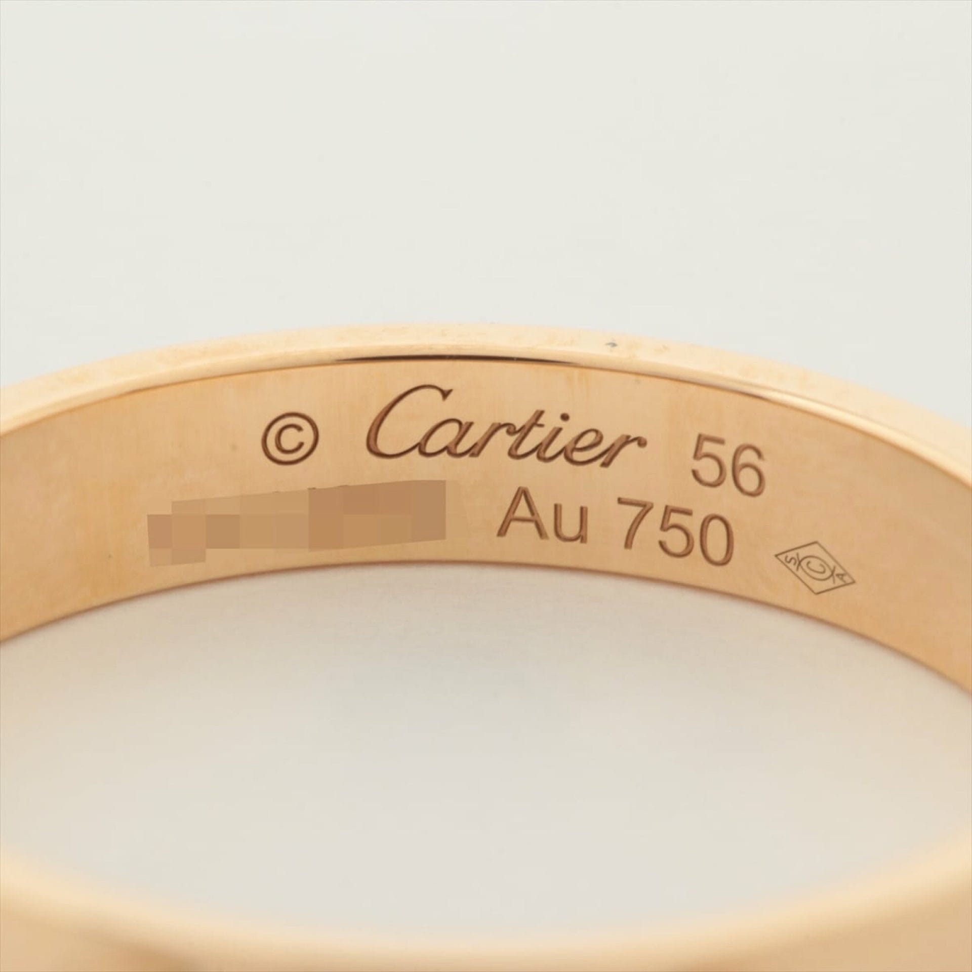 Cartier 18KT Yellow Gold Mini / Wedding Love Ring