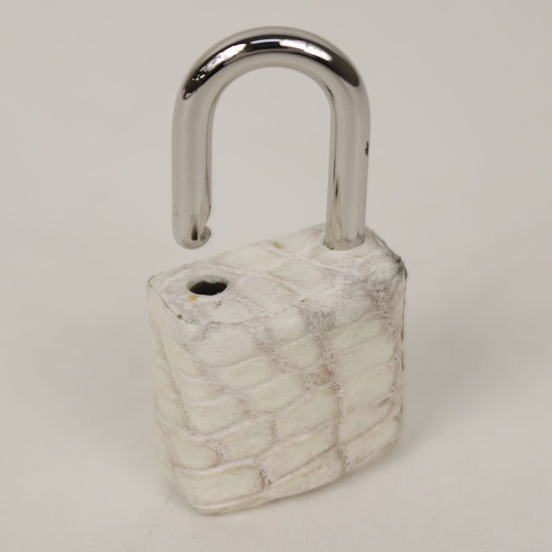 Hermes 25 Himalayan Niloticus Crocodile Skin Leather Birkin Bag