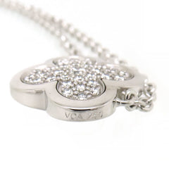 Van Cleef & Arpels Diamond Pure Alhambra 18KT White Gold Necklace