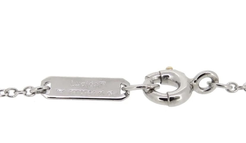 Tiffany & Co. Diamond 0.90ct Lucida Platinum Pendant Necklace