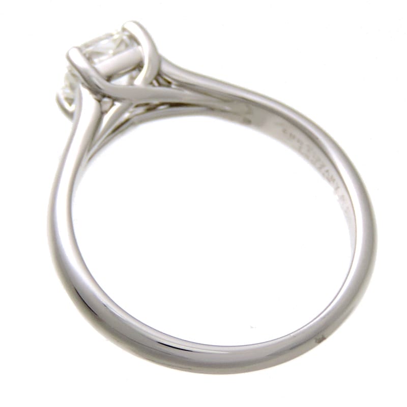 Tiffany & Co. Lucida 0.72ct Diamond Platinum Wedding Engagement Ring