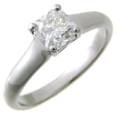 Tiffany & Co. Lucida 0.72ct Diamond Platinum Wedding Engagement Ring