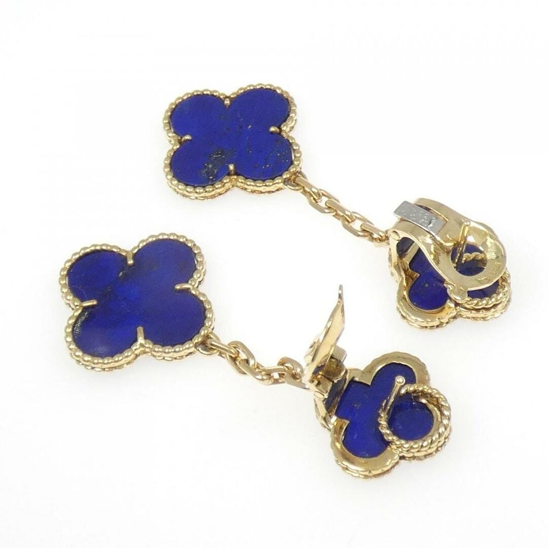 Van Cleef & Arpels Lapis Lazuli Magic Alhambra Earrings